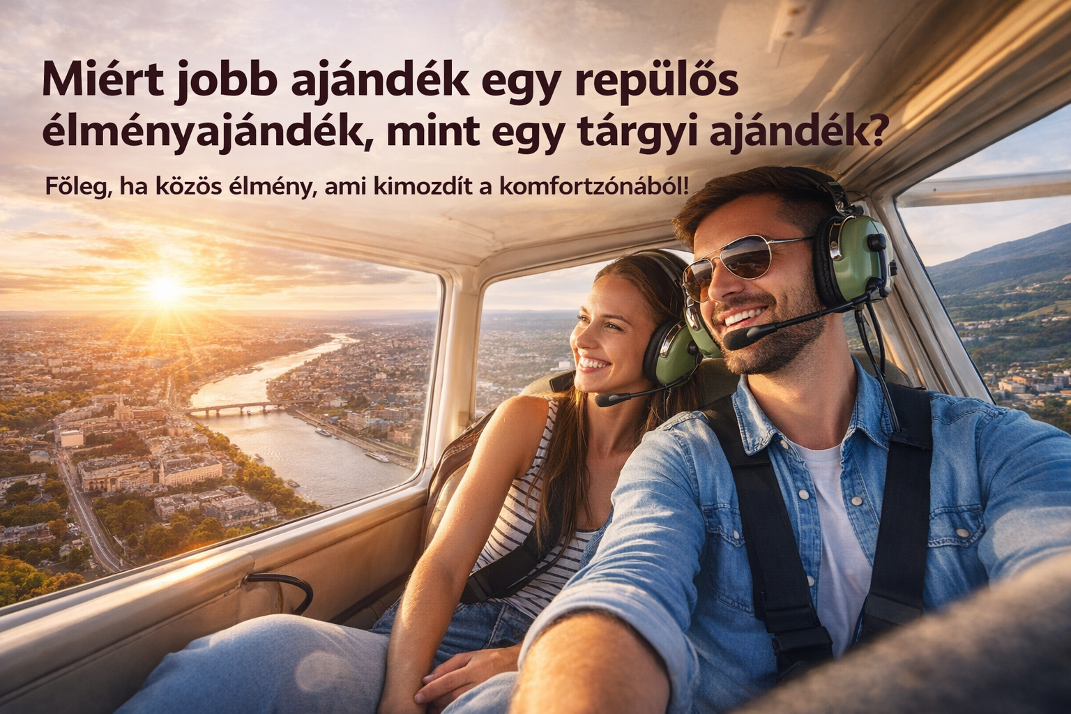 Mi történik egy élményrepülés során lépésről lépésre? – A teljes élmény bemutatása