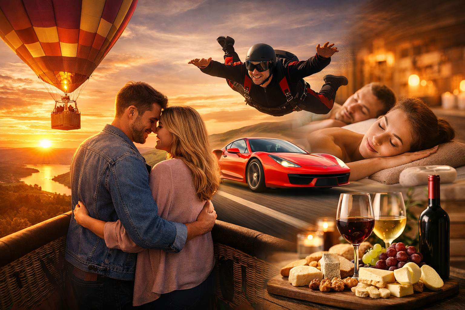 A legjobb élményajándék ötletek pároknak – Romantikus, kalandos és pihentető élmények