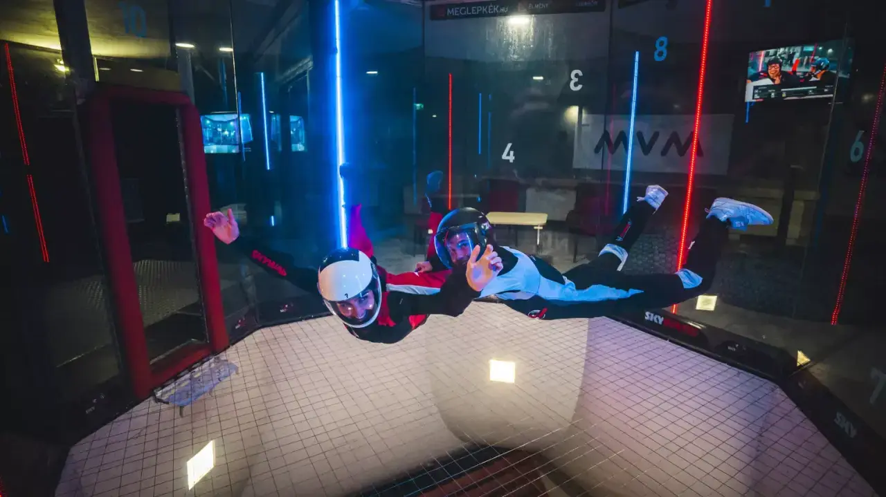 💨 Repülés szárnyak nélkül Karácsonykor – Szélcsatornás szabadesés Magyarországon! 🎁