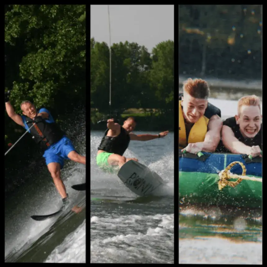 Száguldás a Dunán! – 120 perces vízisí/wakeboard/fánk a Pilismaróti-öbölben