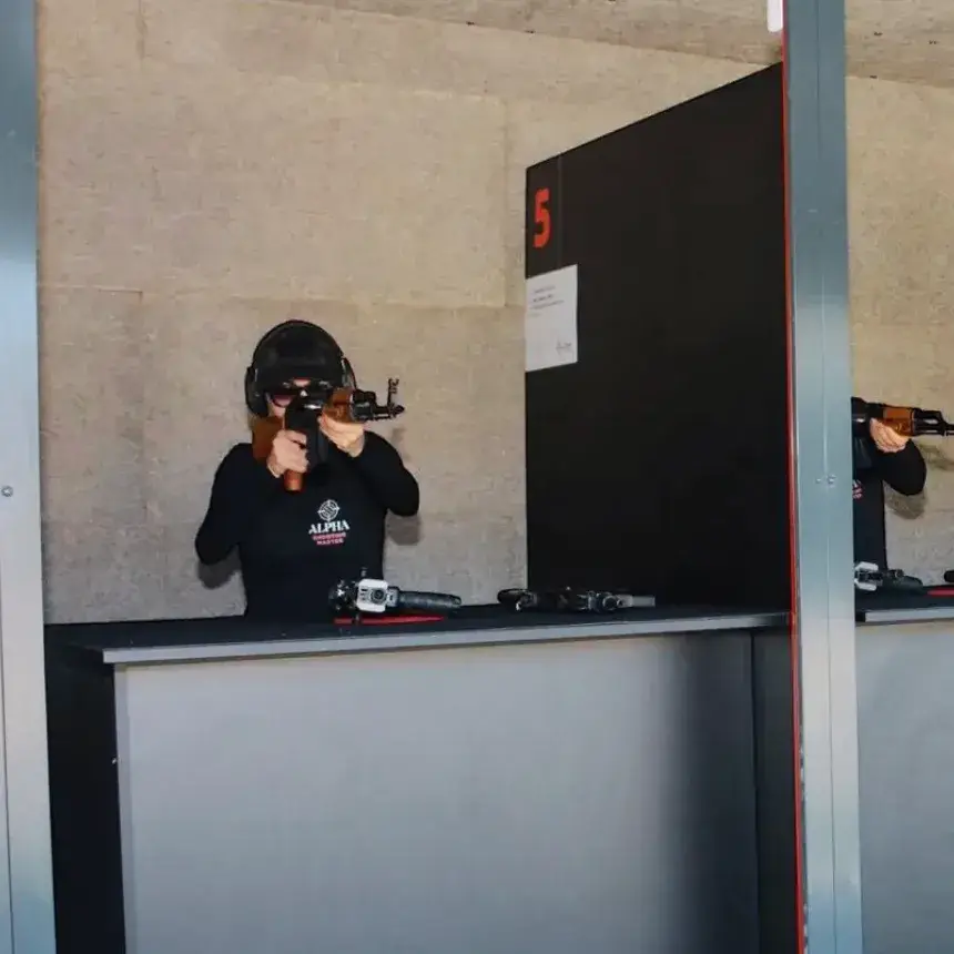 "GSG" élménylövészet csomag az Alpha Shooting lőtéren