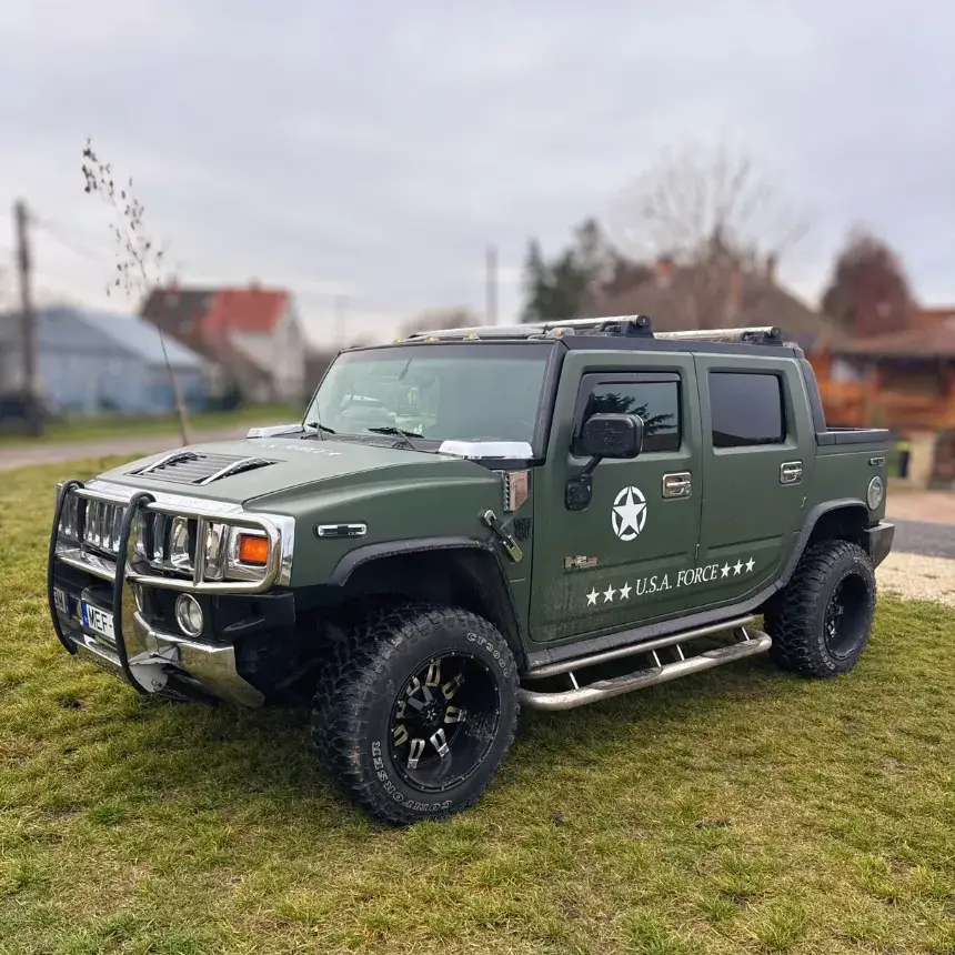 Hummer H2 1 órás élményvezetés Polgárdi környékén