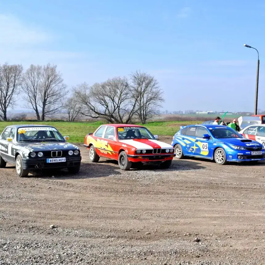 Subaru és Evo rally 10 fő részére