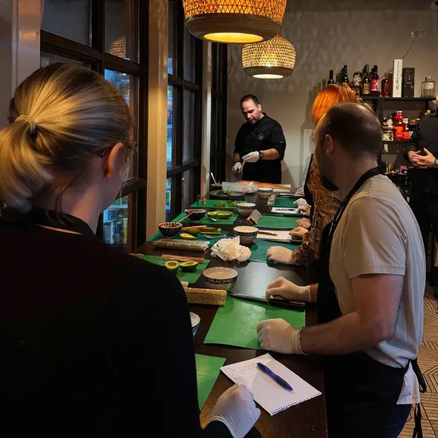 Együtt a japán konyhában: Páros sushi-készítő workshop Siófokon