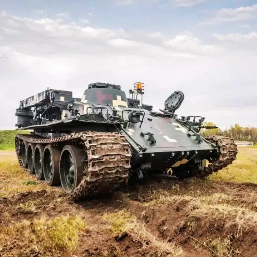 VT-55 harckocsi a BIKA vezetése