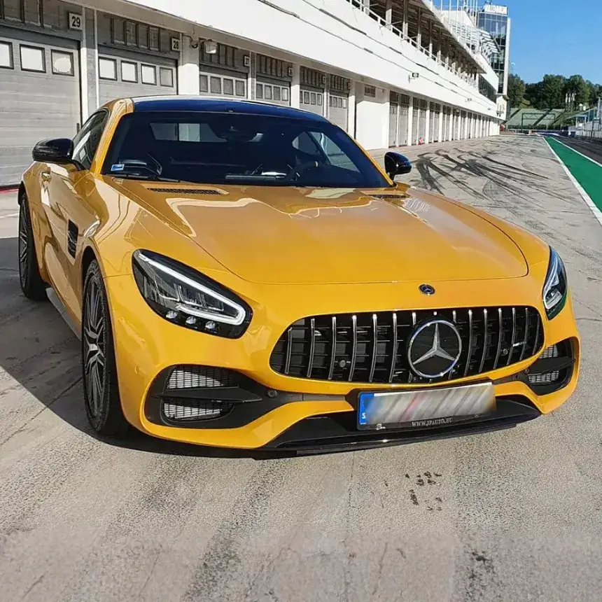 Mercedes AMG GT C Coupe vezetés a Kakucs Ringen