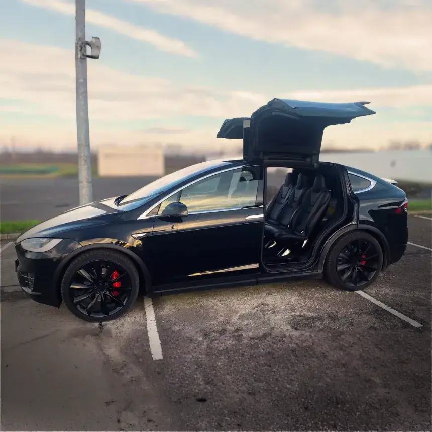 Tesla X vezetés / Ez nagyon Állat csomag