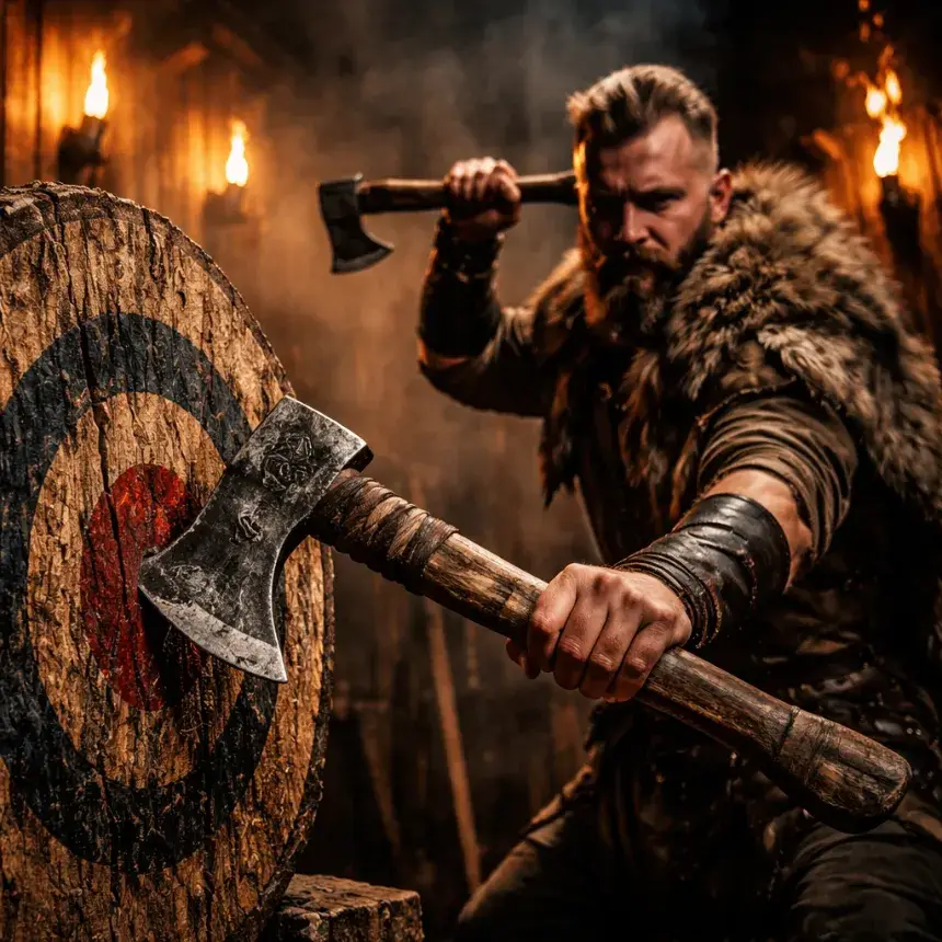 Ébreszd fel a harcost magadban! – Viking Baltadobáló élmény Budapesten