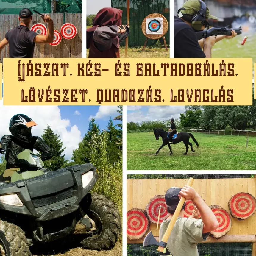 6 órás élménycsomag a Kövér Ranch-on, Nagytarcsán