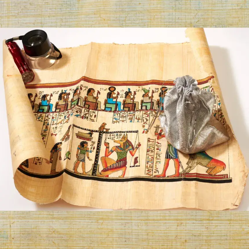 A mágikus papirusz /World of Adventures szabadtéri játék biciklivel