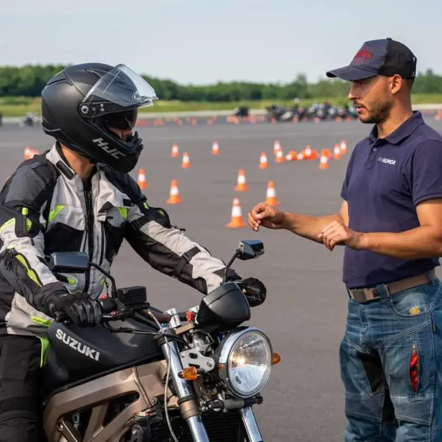 Motoros vezetéstechnikai tréning Budapesten – Nem csak kezdőknek!