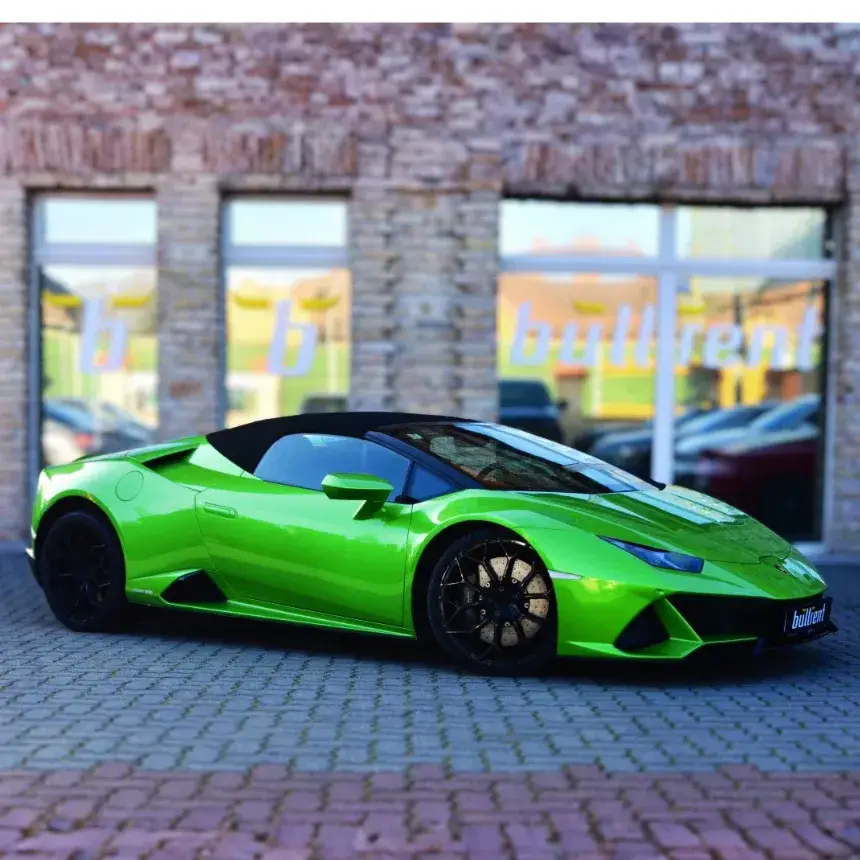 Lamborghini Huracán EVO SPYDER – közúti élményvezetés Budapestről indulva