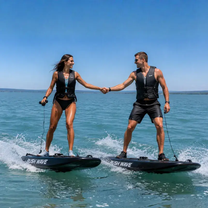 Páros E-Surf élmény Balatonaligán – Keltsétek életre a hullámokat együtt!