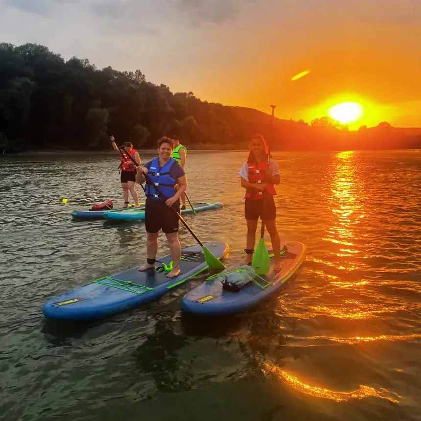 Vezetett Sup túra a Dunakanyarban