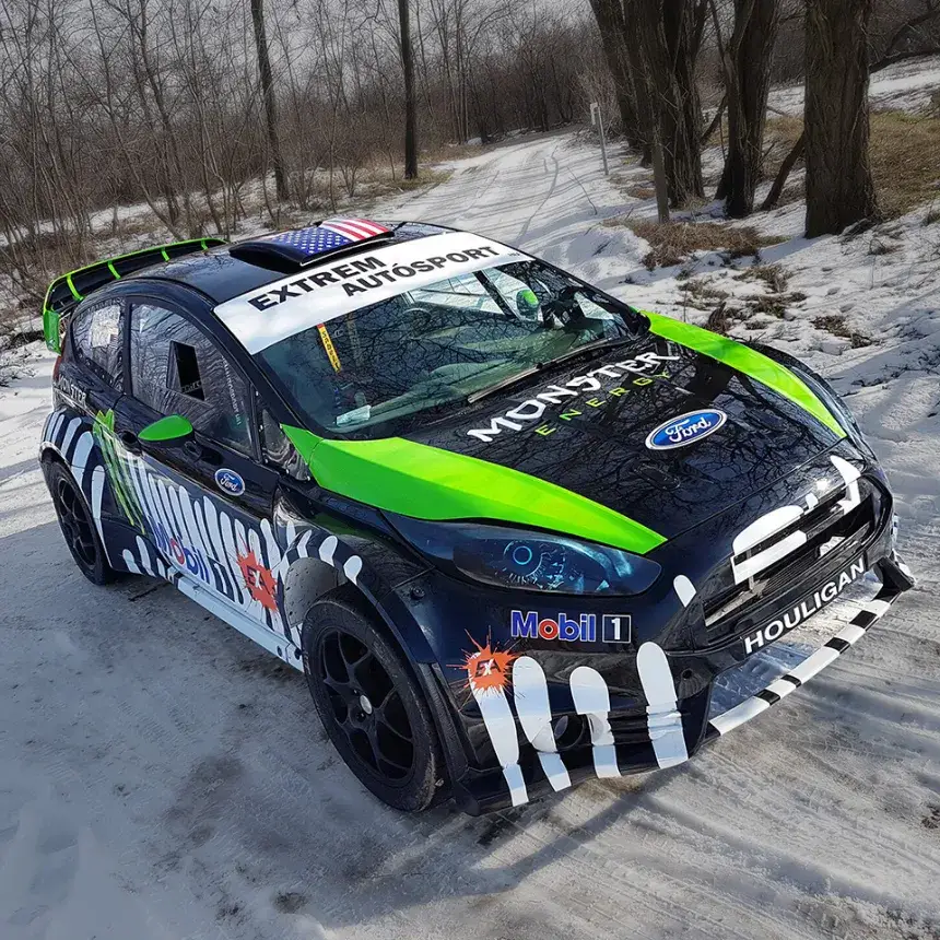 Ford Fiesta Rally élményautózás a Kakucs Ringen