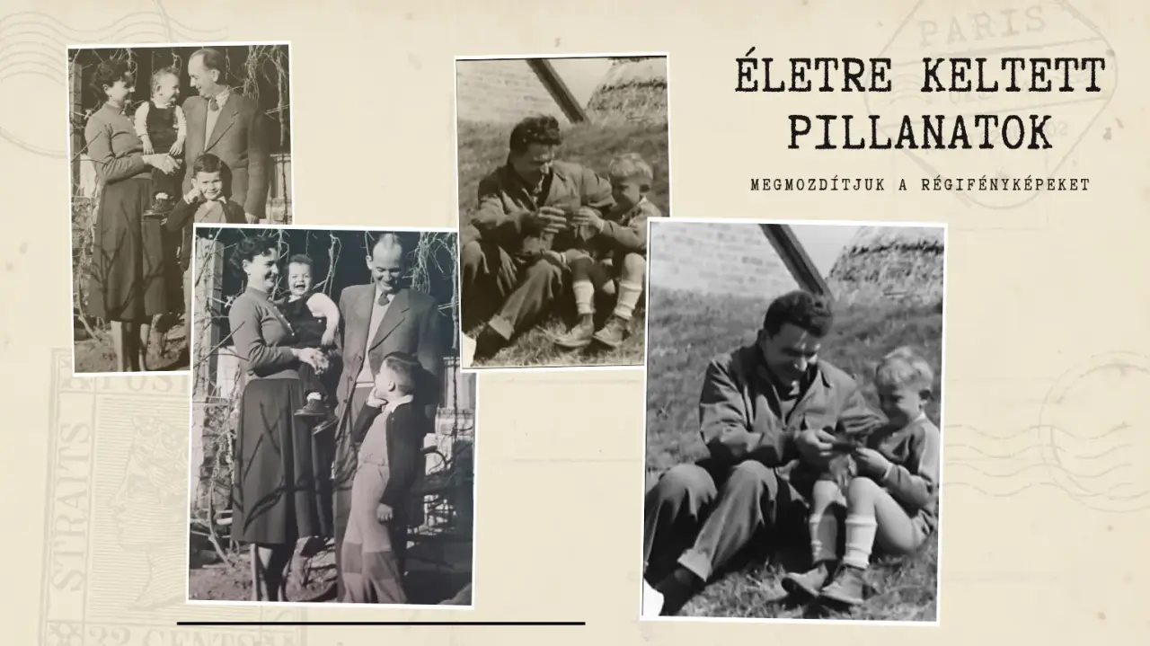 Régi fotókat nagyszülőkről, szülőkről, testvérekről életre keltünk! 📸