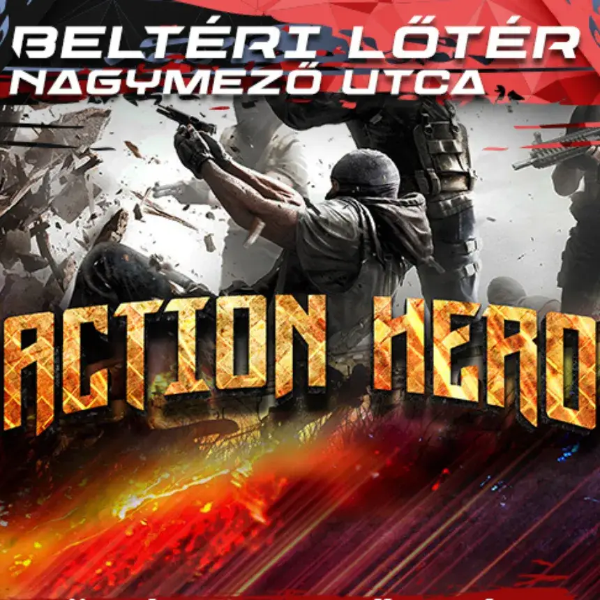 Action Hero lövészeti csomag Budapesten