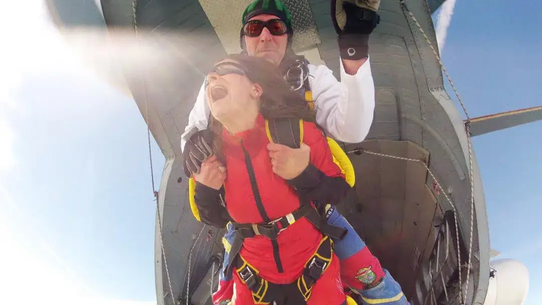Páros Ejtőernyős tandemugrás Siófok mellett helikopterből