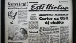 Születésnapi címlap amire a telefonnal ránézve elindul a videós köszöntő