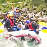 Rafting élmény Szlovéniában profi csapattal