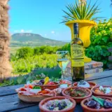 Balatoni panoráma, prémium menü és mediterrán botanikus kert belépő 2 fő részére
