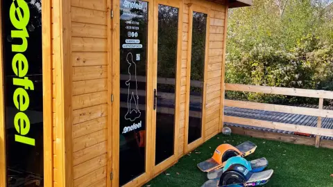 OneWheel szörfözés Apával Budapesten 5