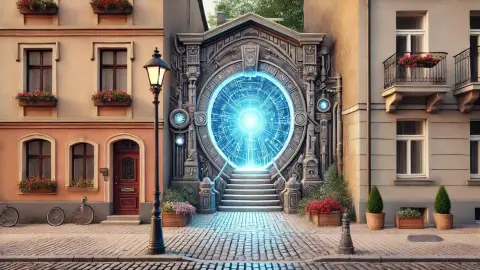 Cyberspace titkos kapuja /World of Adventures szabadtéri játék 1