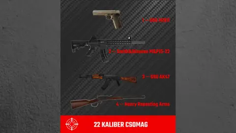 "22 KALIBER" élménylövészet csomag az Alpha Shooting lőtéren 1