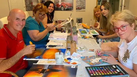 Éld át a kreativitás örömét! – Csoportos festőkurzus Budapesten 1