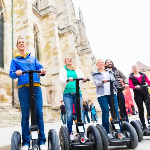 Segway túra a Hősök terére