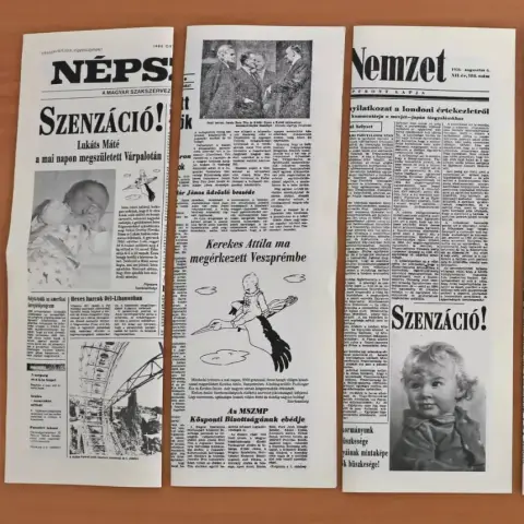 12 lapos újság céges alkalmakra