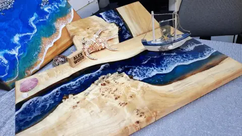 Készítsd el egyedi kávézóasztalodat! – Epoxy workshop Budapesten 4