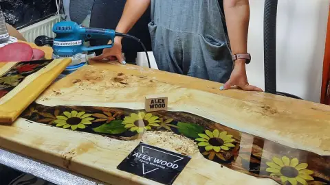 Készítsd el egyedi kávézóasztalodat! – Epoxy workshop Budapesten 1