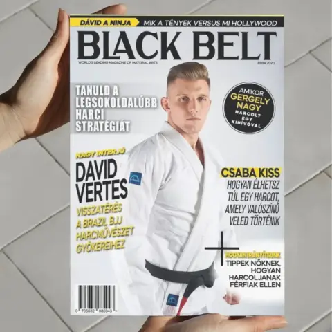 Szerepelj a Black Belt címlapján
