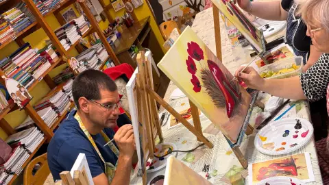 Fess, akár egy művész! Élményfestés akár előképzettség nélkül is! 12