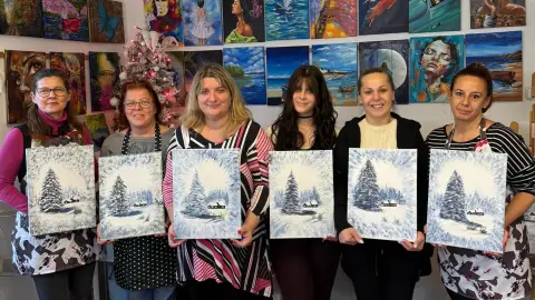 Fess, akár egy művész! Élményfestés akár előképzettség nélkül is! 17