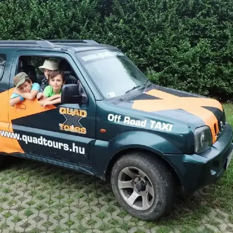 Terepjárós oktatás, rövidebb túrák Törökbálinton az X-treme Quad Parkban