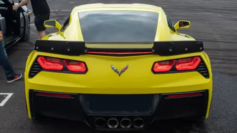 Chevrolet Corvette élményautózás gyerekeknek a Kakucs Ringen 2