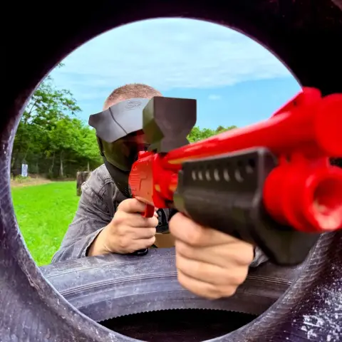 Paintball kaland Nyíregyházán gyerekeknek – "Kommandós" csomag