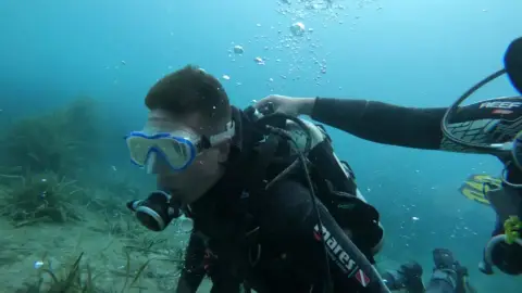 Próbamerülés – Tatai Fényes-forrás 2