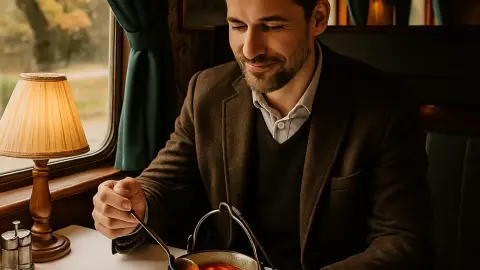 Egy különleges vacsora egy igazi vonaton, a VAGON Étteremben – Vagon tál 7