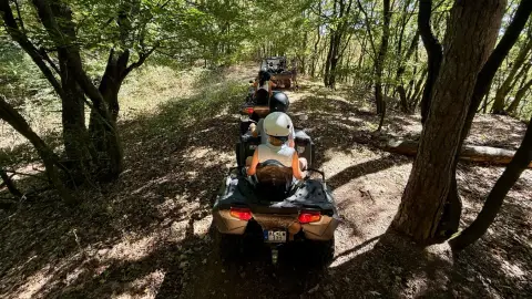 Quad élményvezetés a MultiShoot City Élményparkban 2