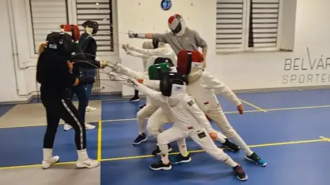 Pengetánc Anyuval! – Páros próba vívás a Belvárosi Vívó Sportegyesületnél 6