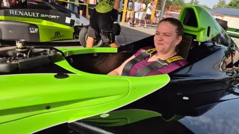 Formula BMW versenyautó vezetés a Kakucs Ringen 7