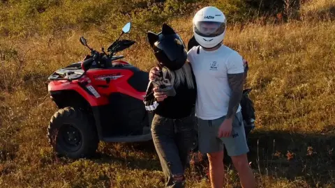 Páros Quad-Túra a naplementében a Velencei-tó környékén, túravezetővel 1