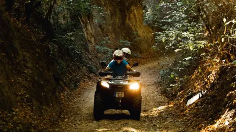 Páros Quad-Túra a naplementében a Velencei-tó környékén, túravezetővel 3