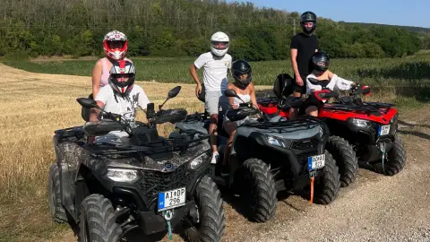 Páros Quad-Túra a naplementében a Velencei-tó környékén, túravezetővel 6