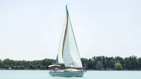 Vitorlás túra naplementében Siófokon ajándék pezsgővel 5