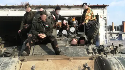 VT-55 harckocsi élményvezetés tankvezetési tereppályán Tapolcán 6