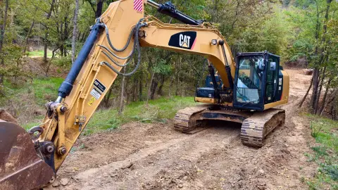 A nagyágyú a munkagépek világában: CAT 320E élményvezetés a MultiShoot City Élményparkban 5